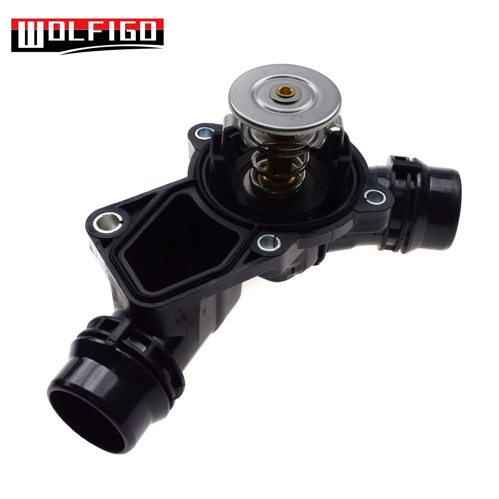 WOLFIGO новый термостат в сборе с датчиком Подходит для BMW E46 E38 E39 E60 E65 X5 X3 11531437040