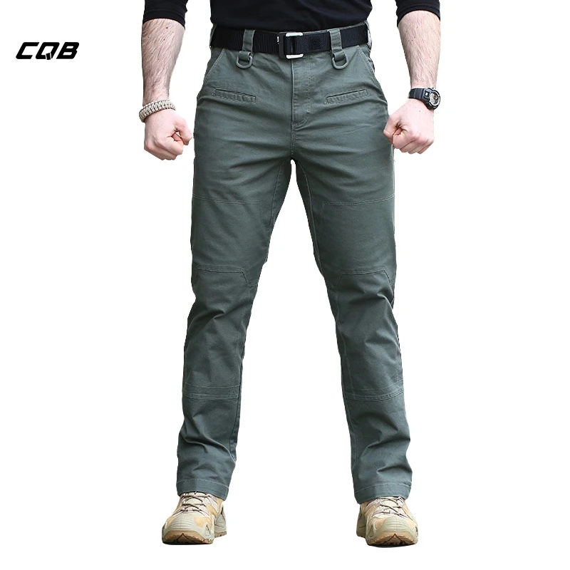 

CQB Outdoor Sports Tactical Combat Military Men's Pants TAD Cotton Trousers for Hiking Training Hunting Climbing Overalls