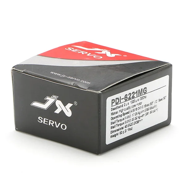 4 шт. JX PDI 6221MG металлическая шестерня 20 кг Rc сервопривод большой крутящий момент