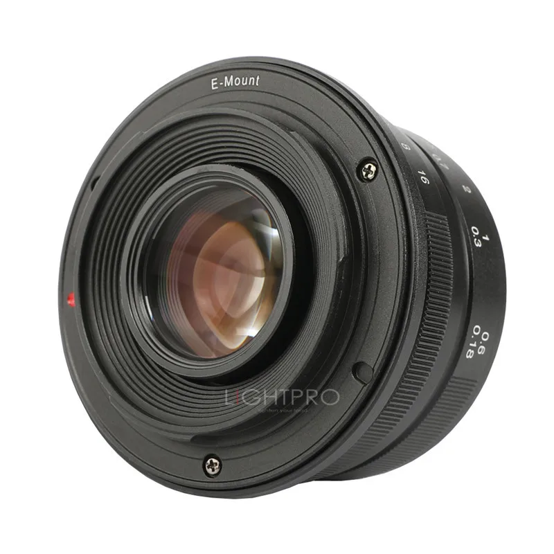 Объектив 7artisans с постоянным фокусным расстоянием 25 мм/F1.8 для всех отдельных серий