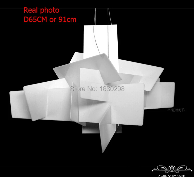 Современные подвесные светильники большого взрыва акриловые лампы для