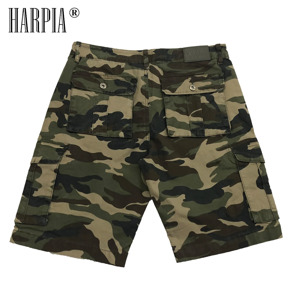 Harpia горячая распродажа Новые короткие штаны мужские хлопковые камуфляжные