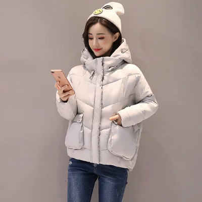 Fashion women's cotton coat short new thick bread clothing winter down jacket wild women | Женская одежда