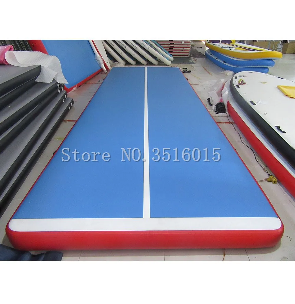 Free Shipping 5x1x0.2M Air Track Tumbling Mat for Gymnastics Inflatable Airtrack Floor Mats with Electric Pump With a | Игрушки и хобби