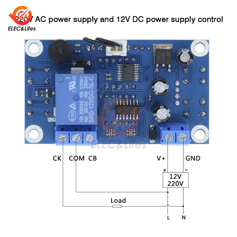 DK-W1308 светодиодный цифровой Температура контроллер 12V 10A термостат регулятор двойной нагреватель дисплея охладитель регулируемый термометр