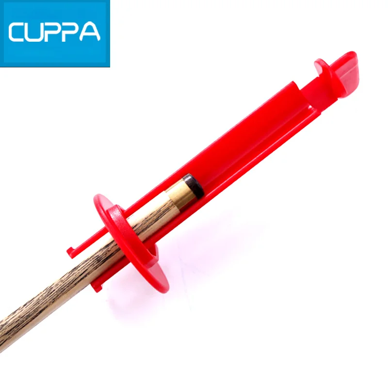 Высококачественный 2 шт./лот Cuppa пластиковый наконечник зажим для бильярдного