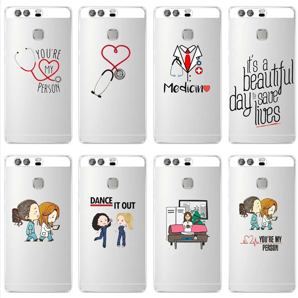 GREYS Anatomy с принтом You are my человек мягкий силиконовый чехол для Huawei P8 P9 P10 P20 Lite P20Plus