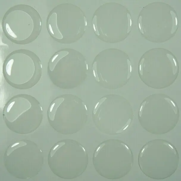 Прозрачная 3 дюймовая умная эпоксидная наклейка эпоксидные наклейки для