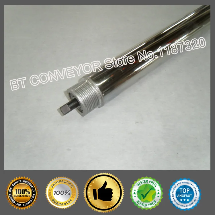 Электрические ролики из нержавеющей стали диаметром 76 с уплотнительными