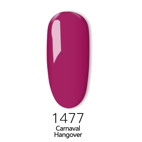 1477 Гель-лак для ногтей UV Hybrid Vernis замачиваемый лак для ногтей UV светодиодный Гель-лак для ногтей для салона ногтей Гель-лак 8 мл Kismart - Цвет: 1477