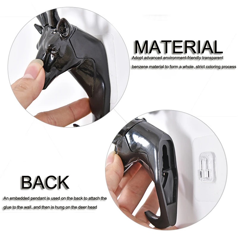 Аксессуары для ванной комнаты из АБС пластика с оленем держатель ключей вискозы