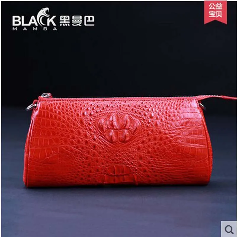 Женская сумка из крокодиловой кожи heimanba новая на одно плечо женская с цепочкой