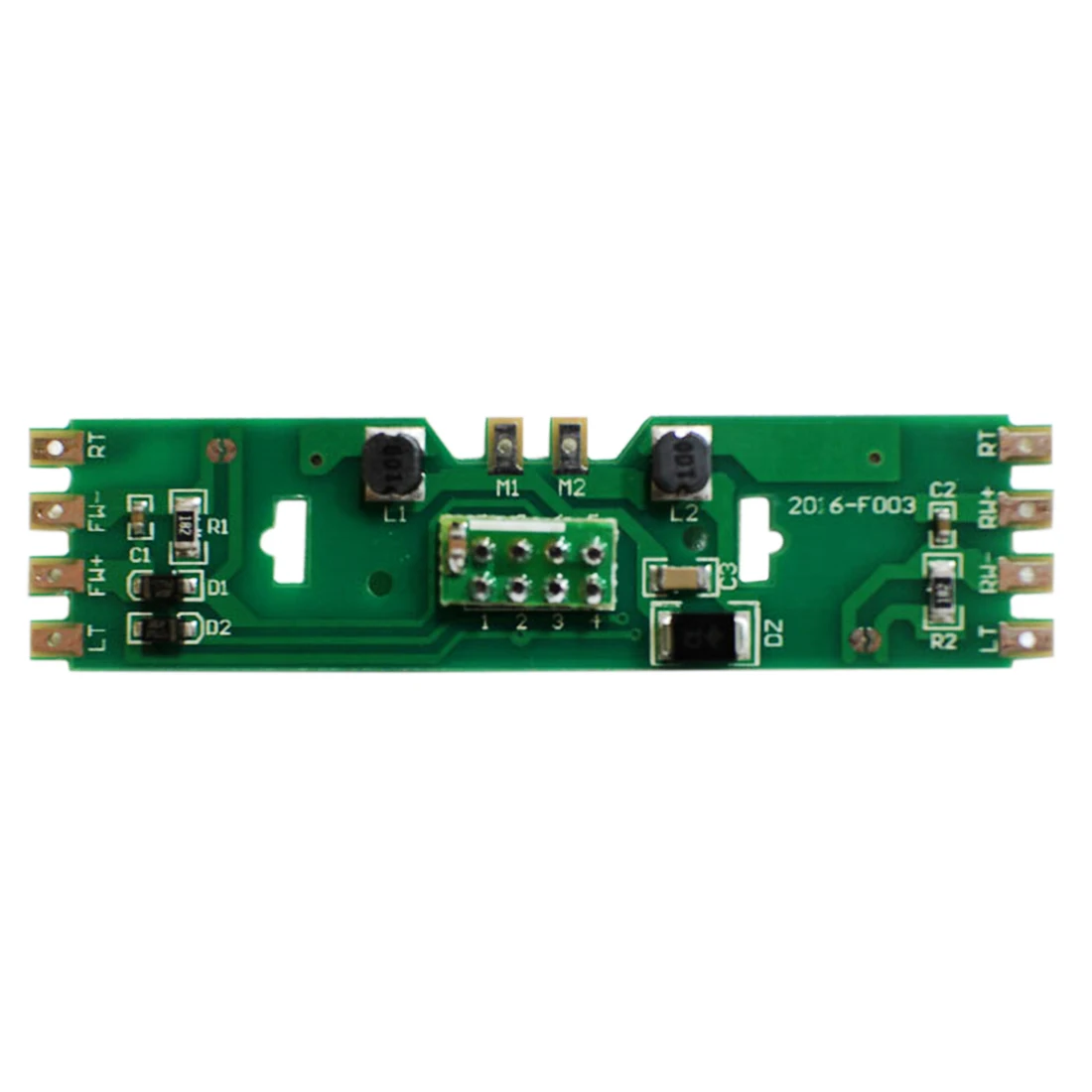 Модернизированная PCB плата 1:87 HO с сопротивлением для Scale моделей Bachmann