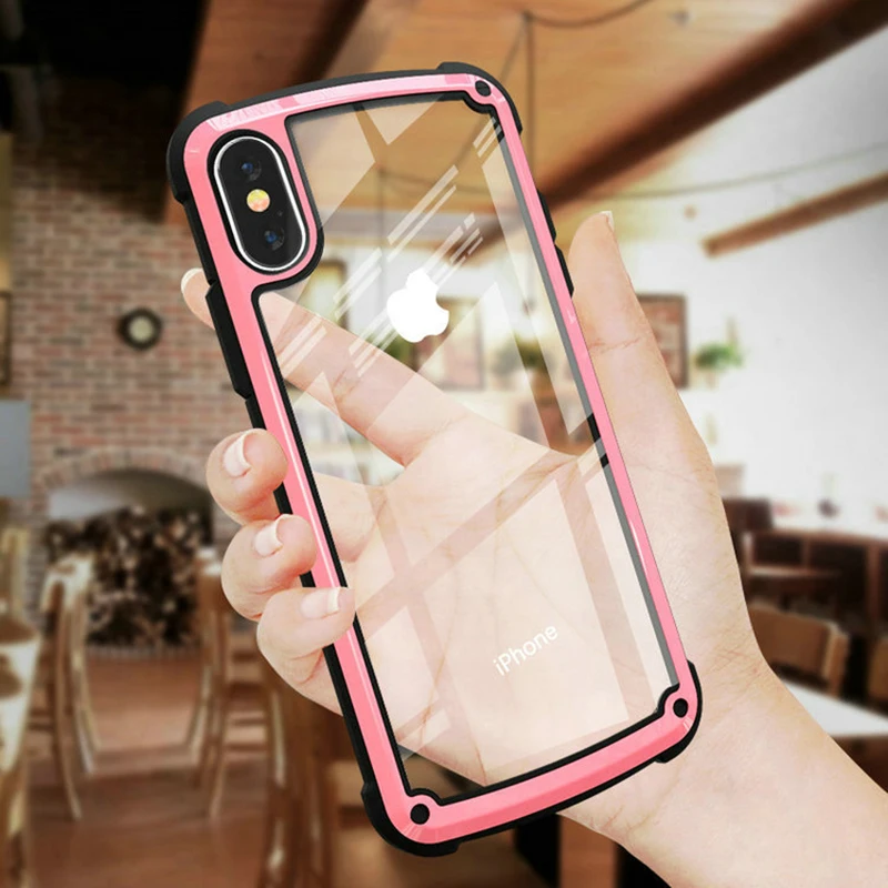 Чехол для iPhone Xs Max Xr X 8 7 Plus 6S корейский Прозрачный чехол девушек Samsung S10e S10 S9Plus S8 Note9 |