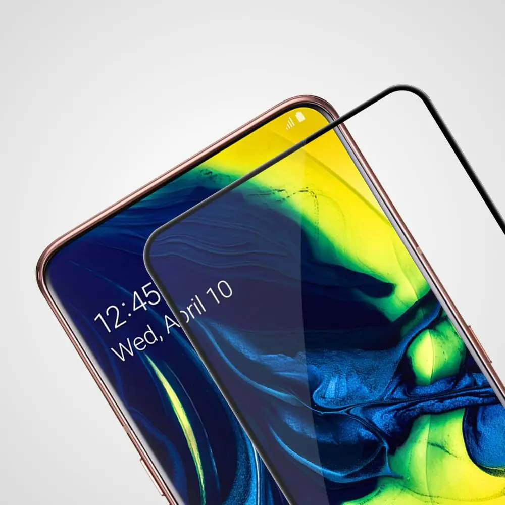 Полное покрытие из закаленного стекла для samsung Galaxy A80 NILLKIN CP + Pro стеклянная