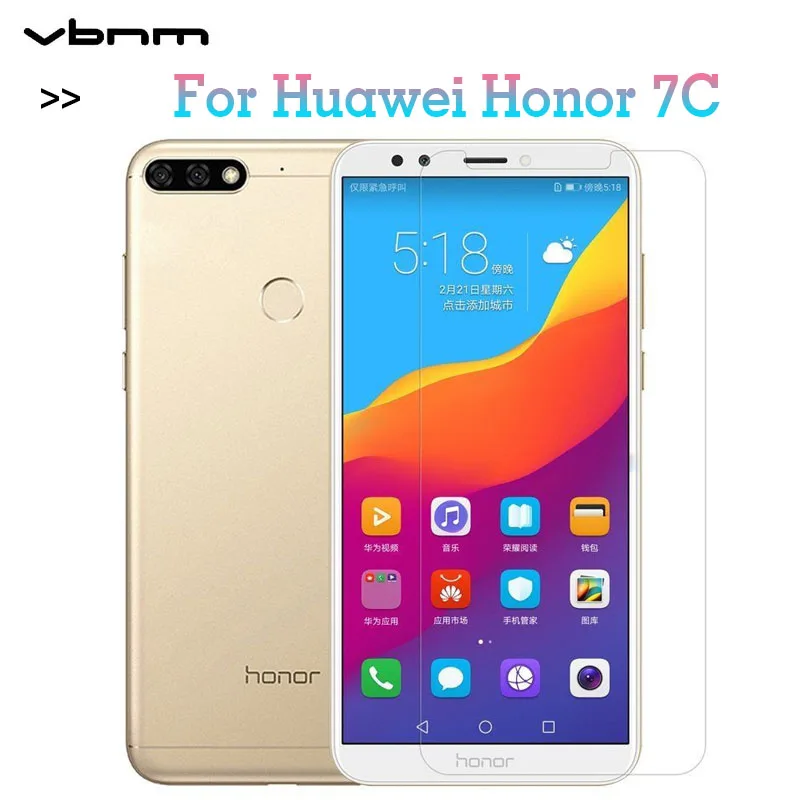 VBNM для huawei Honor 7C защитная пленка из закаленного стекла 9h экрана Противовзрывная