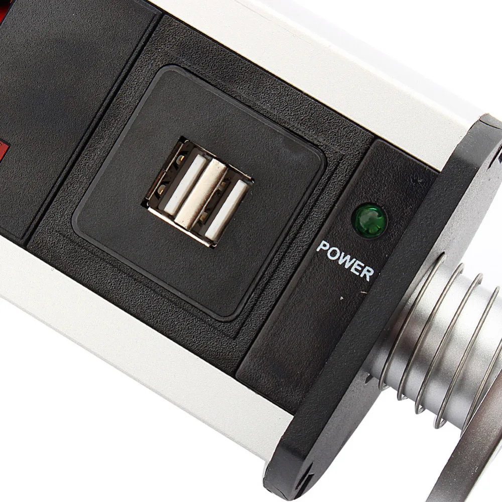 Двойной USB 3 порта многофункциональная всплывающая розетка электрическая Растяжимая розетка Универсальная настенная розетка EU/Uk вилка