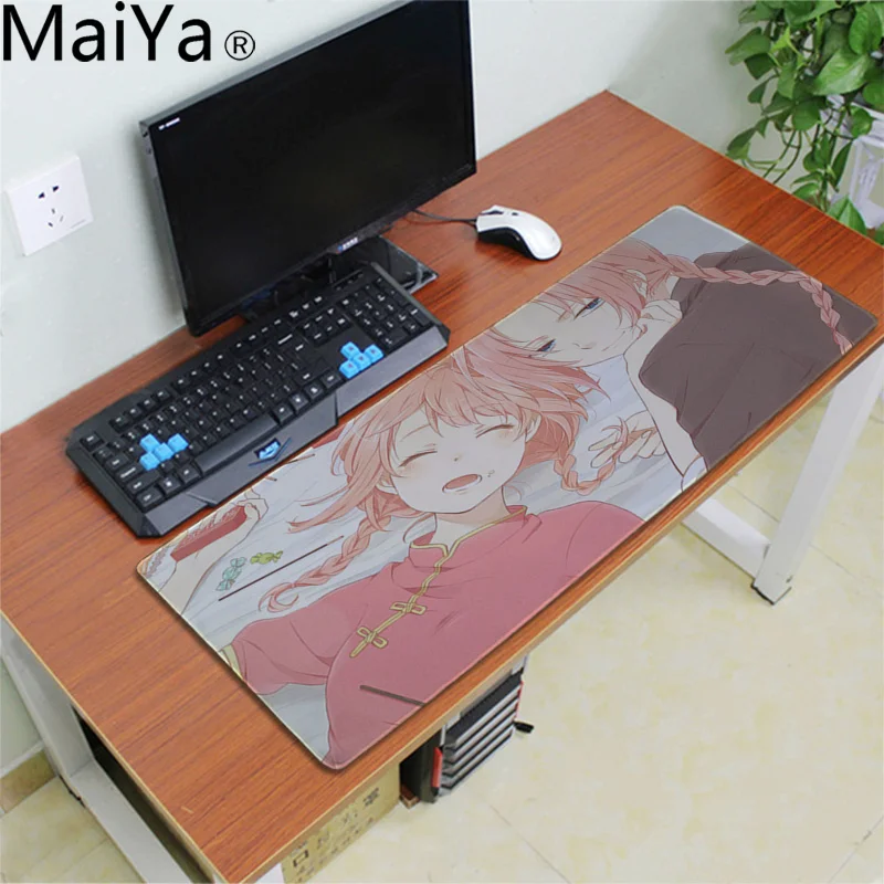 MaiYa Custom Skin Gintama красивый коврик для мышки в стиле аниме прочный резиновый мыши |