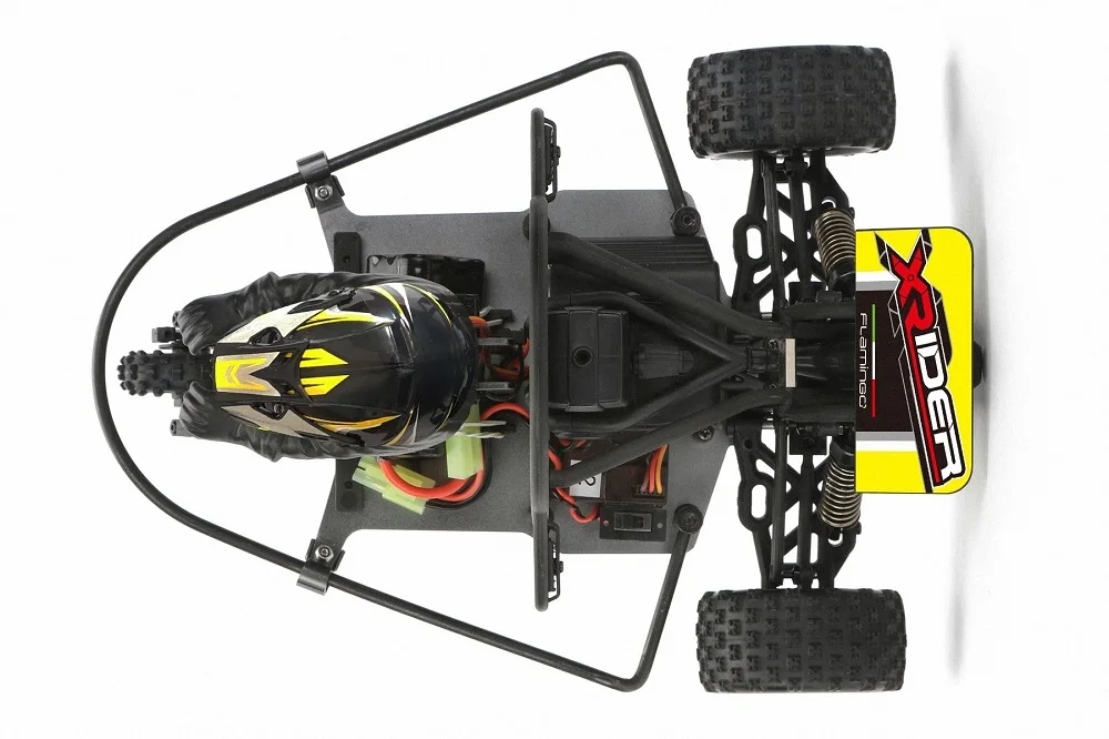 Забавный RC X Rider Фламинго 1/8 2 4G 2WD Rc автомобиль Электрический трехколесный