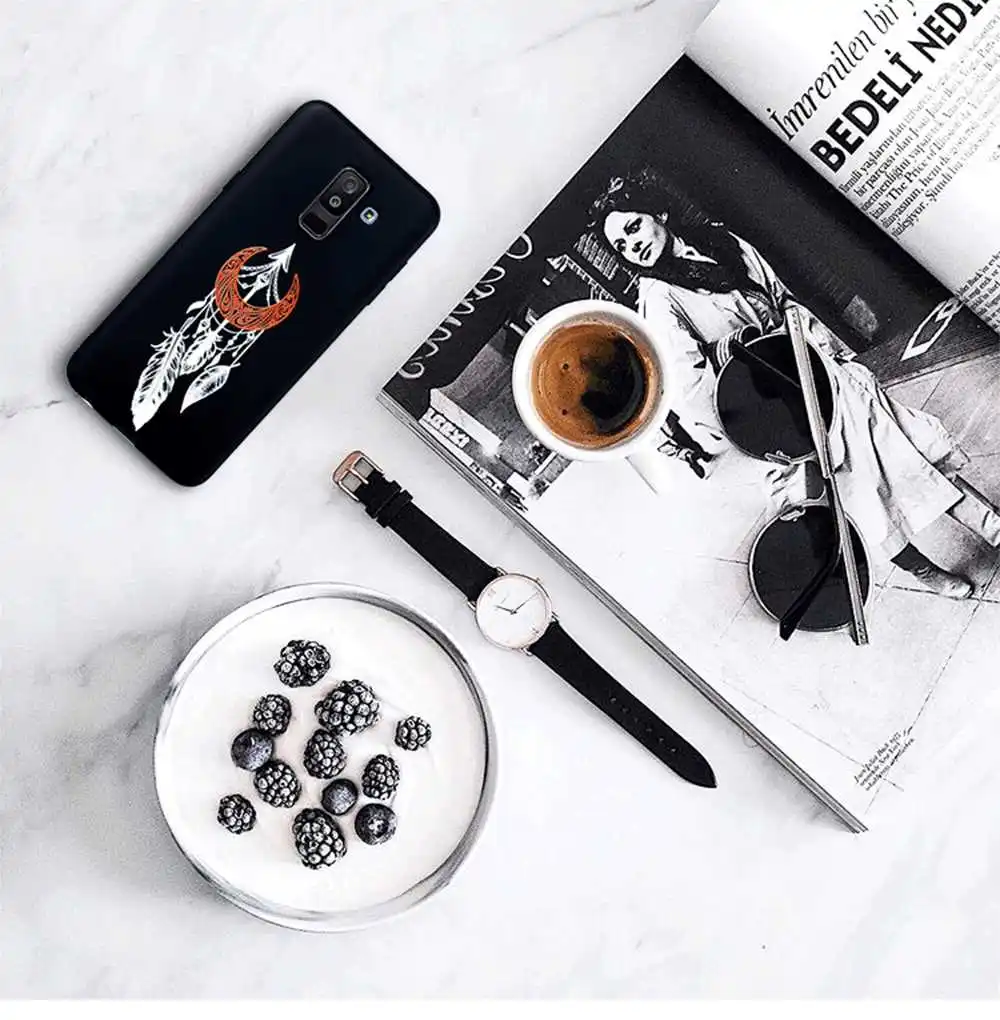 Mokoemi Модный узор Роскошный мягкий 5," для samsung Galaxy A6 чехол для samsung Galaxy A6 Plus чехол для телефона