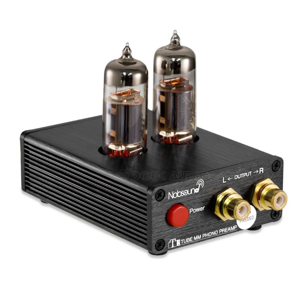 Nobsound Hi Fi вакуумный 6J5 тюбик мм фоноусилитель стерео мини проигрыватель фонограф