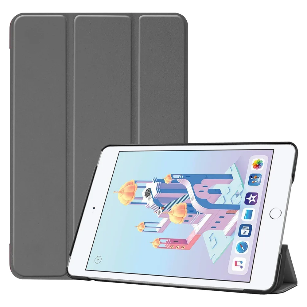 JOYLINK складной чехол-книжка для iPad mini 4 5 7,9 дюймов 5-го поколения, тонкая легкая подставка с автоматическим сном/пробуждением