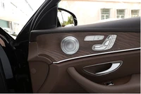 for mercedes benz glc 2016 e class benz w213 c class w205 car styling car audio speaker door loudspeaker sticker cover trim