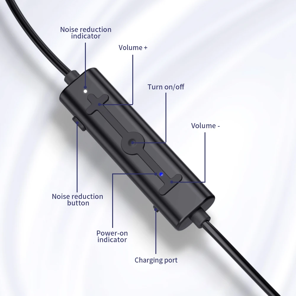 Bluetooth наушники IKOS с активным шумоподавлением Hi Fi микрофоном|Наушники и гарнитуры|