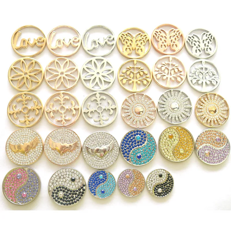 Vinnie дизайн ювелирных изделий розовое золото Древо жизни монета помещается в 35 мм