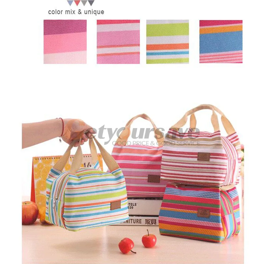 2018 портативная Изолированная термоохлаждающая коробка для обеда сумка