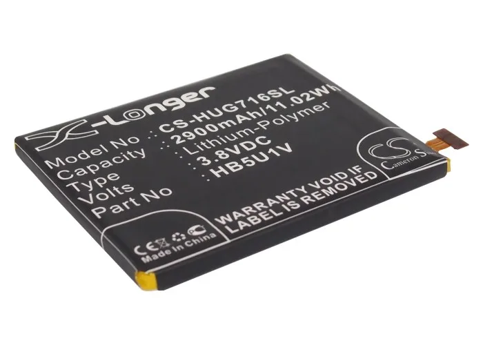 Высококачественный аккумулятор Cameron Sino 2900 мАч HB5U1V для Huawei Ascend D2 0082 2010|cameron sino|battery