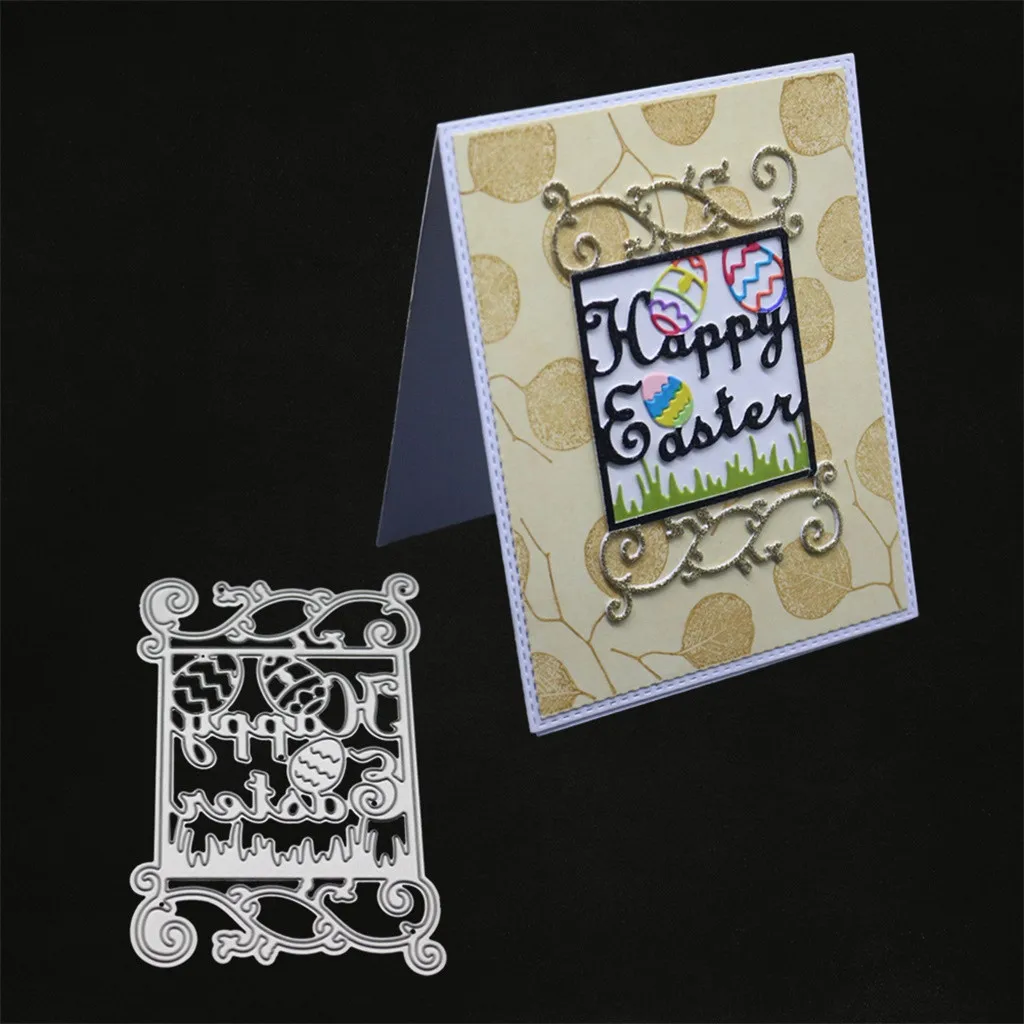 Листья металла резки трафареты DIY бумажные карты тиснильный альбом украшения