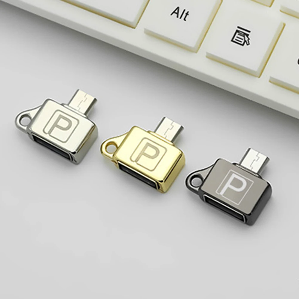 New Arrival Mini Metal OTG Micro USB to 2.0 Adapter Convert Connector for Android Phone |