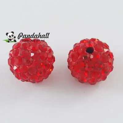 Бусины для стразы из полимерной глины Круглые 10 мм отверстие 1 5 шт. | Украшения и