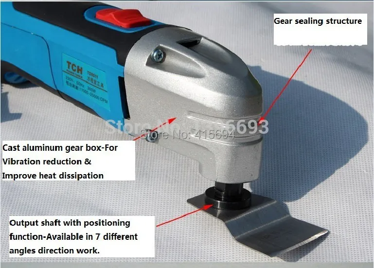 13 шт. многофункциональный набор вибрационное лезвие аксессуары для