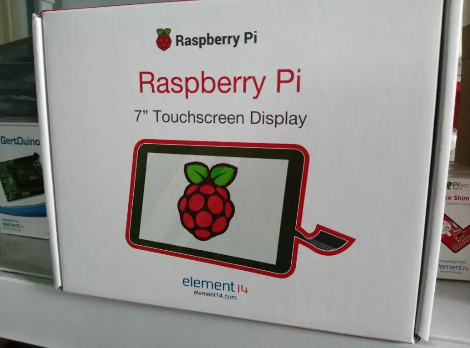 Пятно специальное емкостный экран последние Малина официальный RaspberryPi7 дюймовый