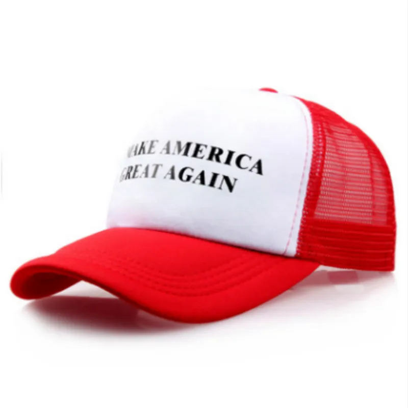 Мужская кепка с буквенным принтом MAKE AMERICA GREAT AGAIN Mesh Snapback Trucker Кепка в стиле пэчворк
