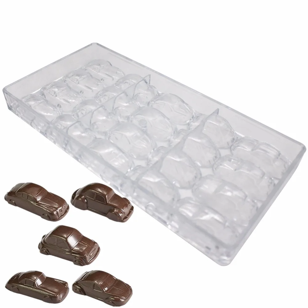 Форма для шоколада из поликарбоната в форме машины|polycarbonate chocolate mold|chocolate polycarbonate