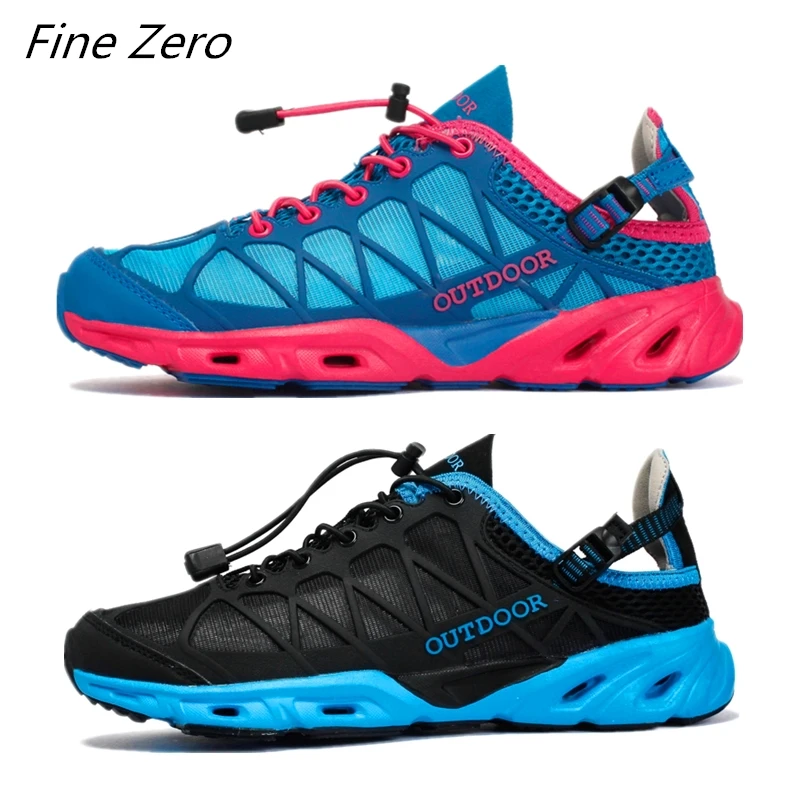 Мужские нескользящие кроссовки дышащая походная обувь сандалии для активного