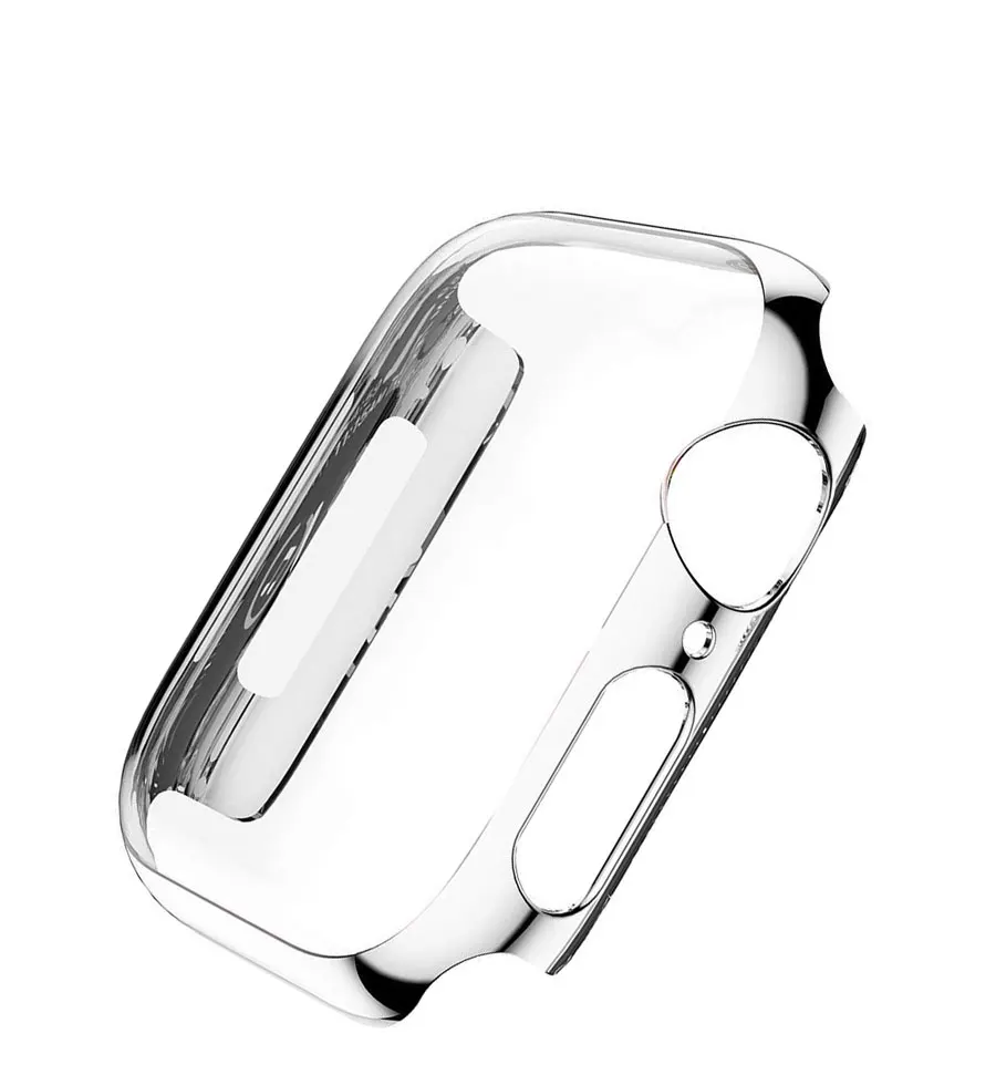 Чехол для apple watch band apple watch 4 3 Чехол 42 мм 38 мм iwatch ремешок 44 мм/40 мм защита экрана покрытие часов аксессуары