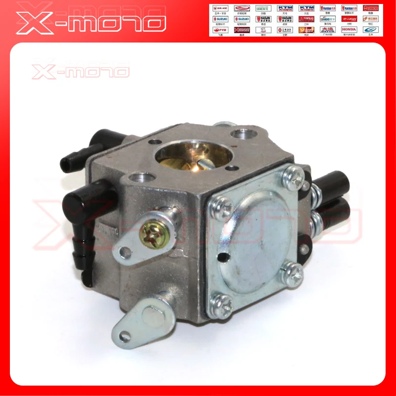 Карбюратор для цепной пилы 45cc 52cc 58cc карбюратор 4500 5200 5800 2-тактный двигатель
