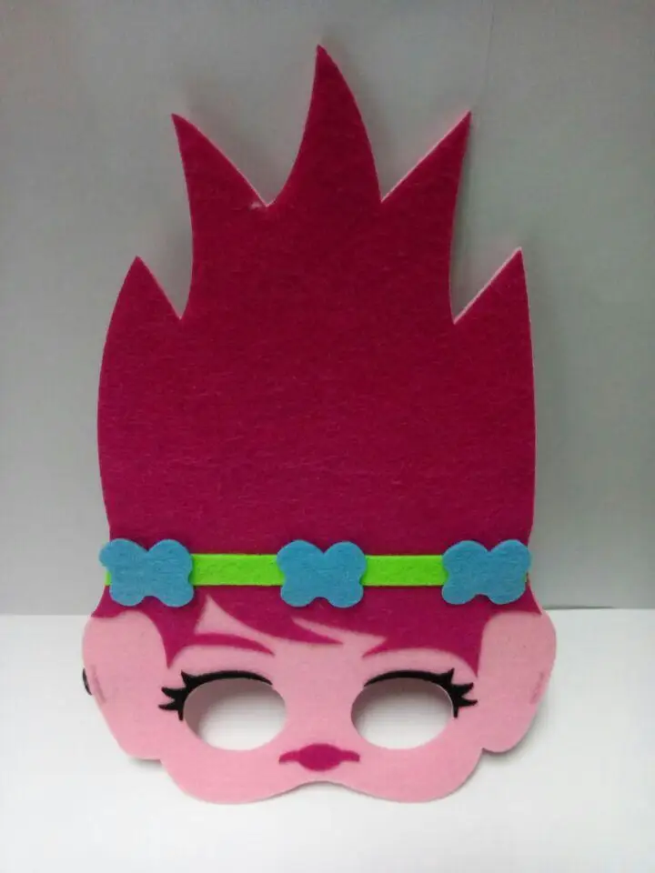 Партия троллей Лесной Мак детская фотомаска Тролли ветки накидки + маска детский