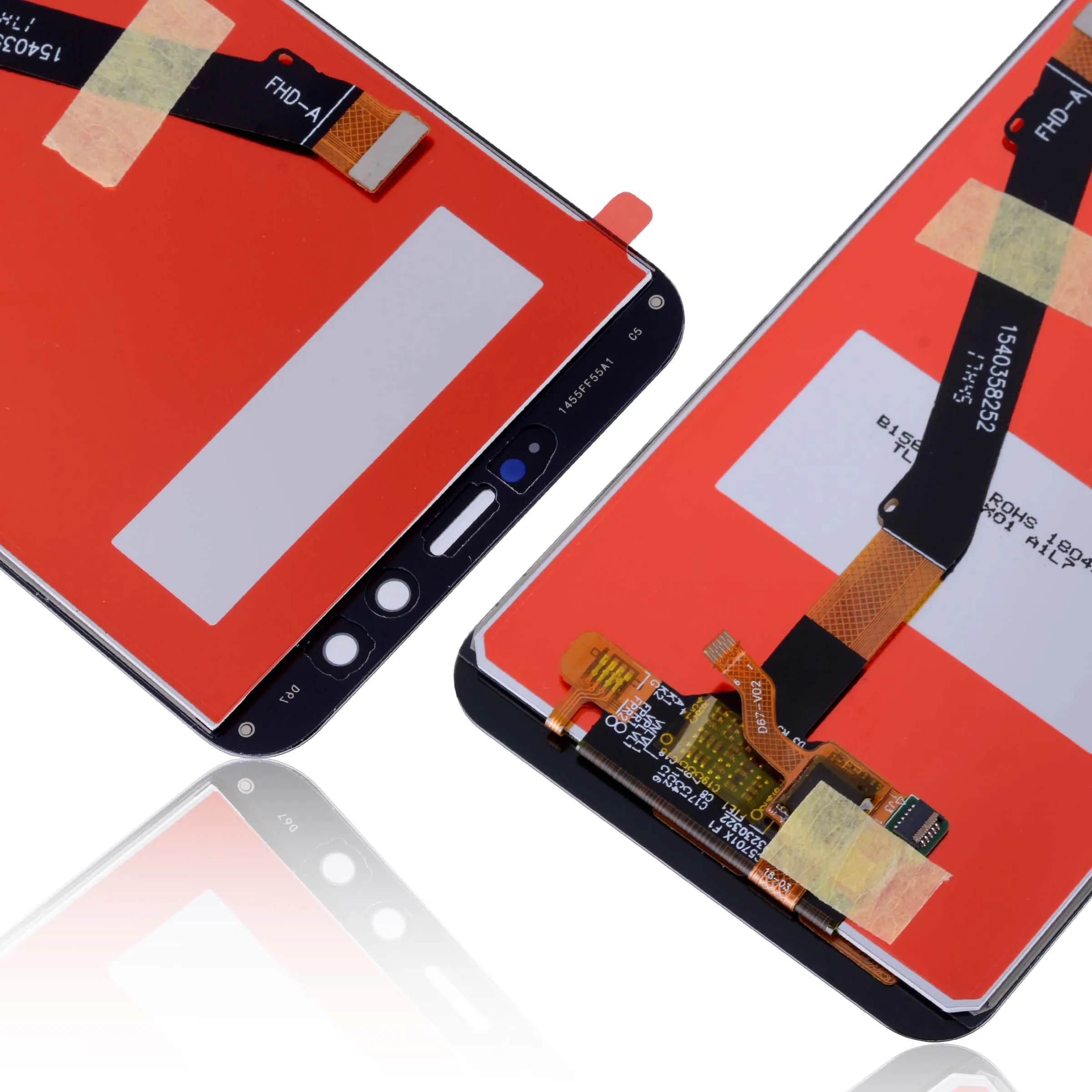 Дисплей для HUAWEI Honor 9 Lite LCD в сборе с тачскрином Оригинал 5.65&quot черный белый