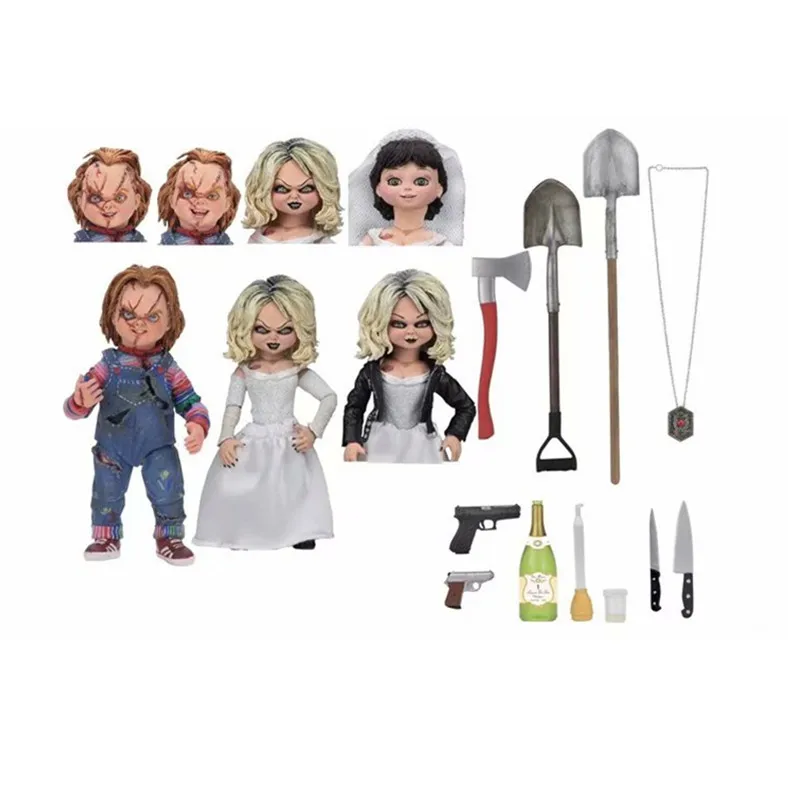 Новинка NECA Невеста Чаки конечная чакыпвх Фигурки Коллекция игрушек детские куклы Подарки