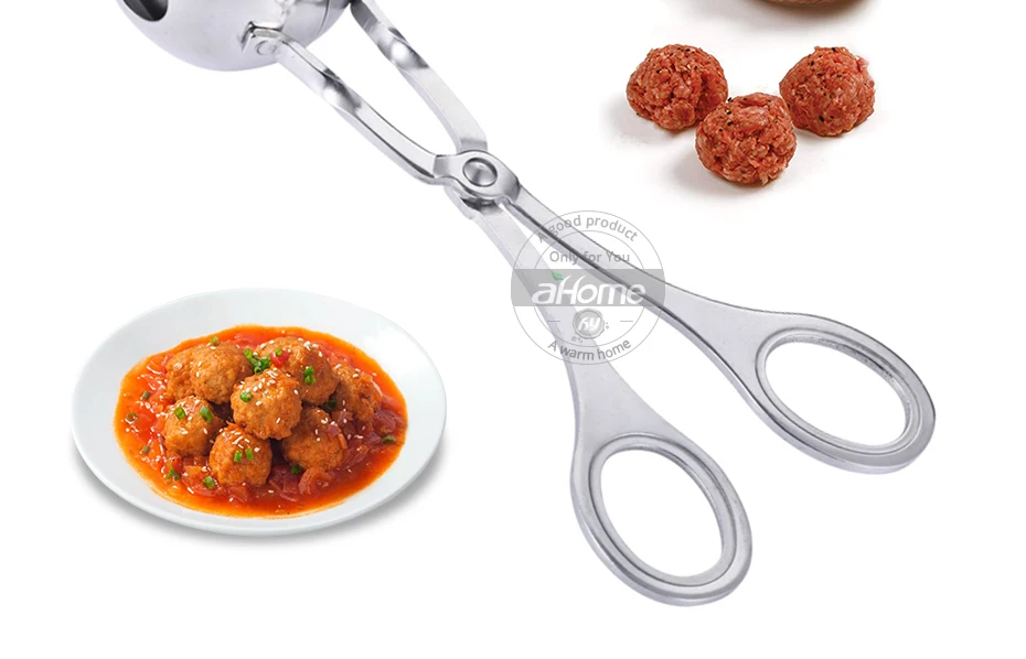 304 устройство для приготовления мясных шариков из нержавеющей стали, рыба, форма для фрикаделек, кухонные гаджеты, инструменты для мяса, сделай сам, зажимы для мясных шариков, мячи для приготовления мороженого