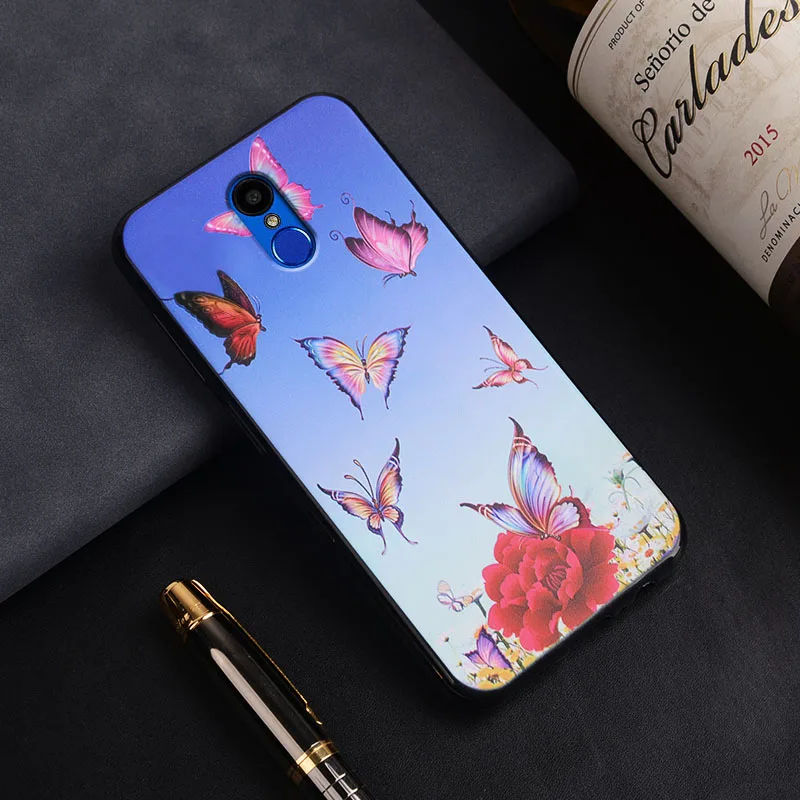 Силиконовый чехол для Prestigio Muze E7 LTE мягкий из ТПУ задняя крышка защитный телефона