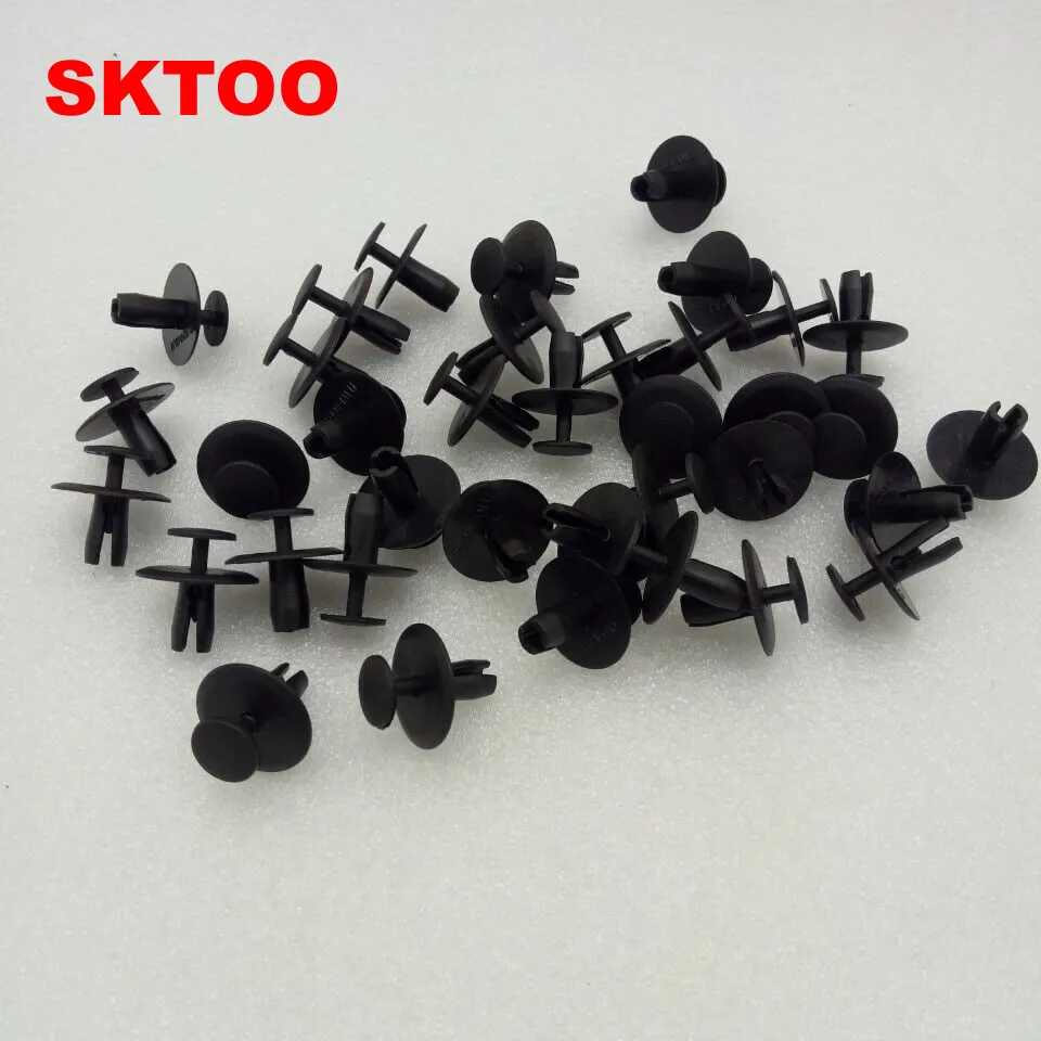 SKTOO 50 шт. для Peugeot 307 207 206 408 Triumph Sega защелкивающаяся крышка звукоизоляция