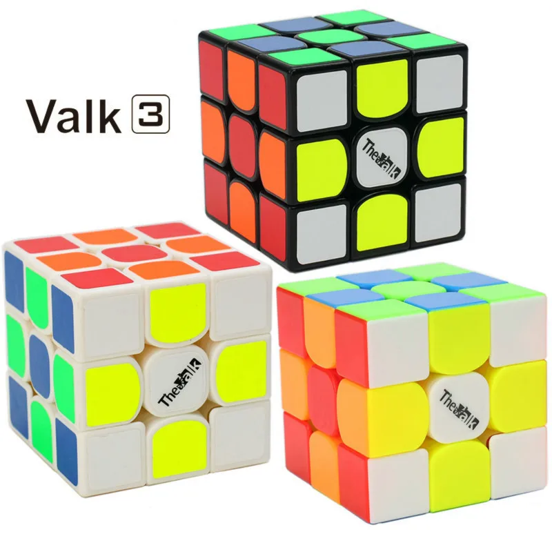 Магический кубик QiYi Valk3 Magic Neo Cube 55 5 мм размер 3х3 профессиональный скоростной