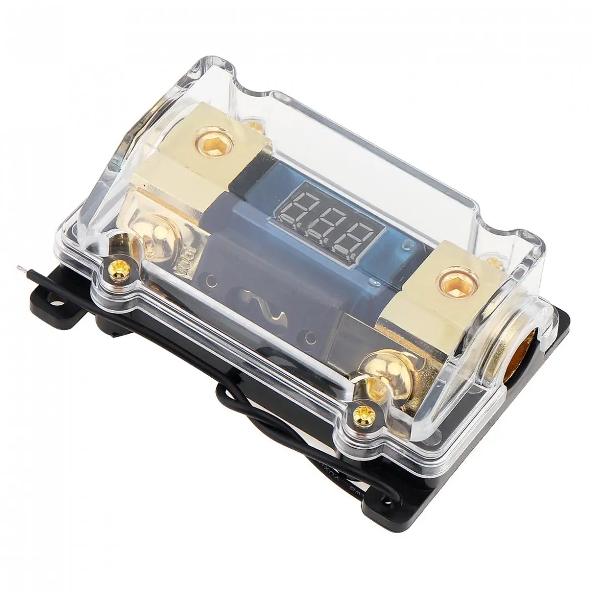 12V 100A прочный автомобильный стерео аудио держатель предохранителя с дисплеем