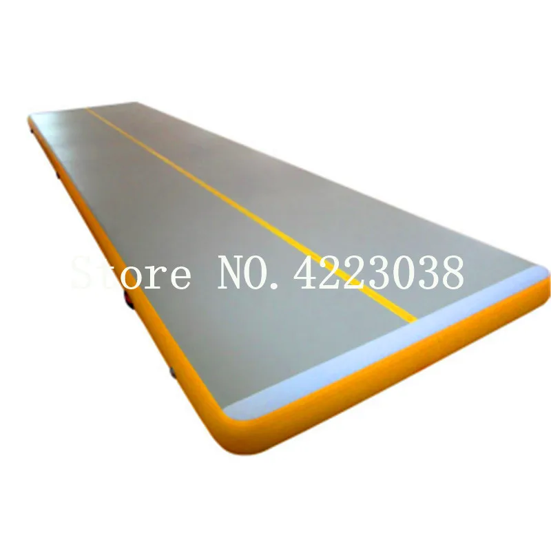 Купить Гимнастическое оборудование, надувной коврик с воздушным насосом, 6 м/7 м/8 м X 2 м X 0,2 м